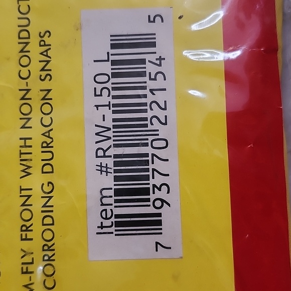 NIB Comfi-Wear 2pc Bib Style Rainsuit - Picture 6 of 16